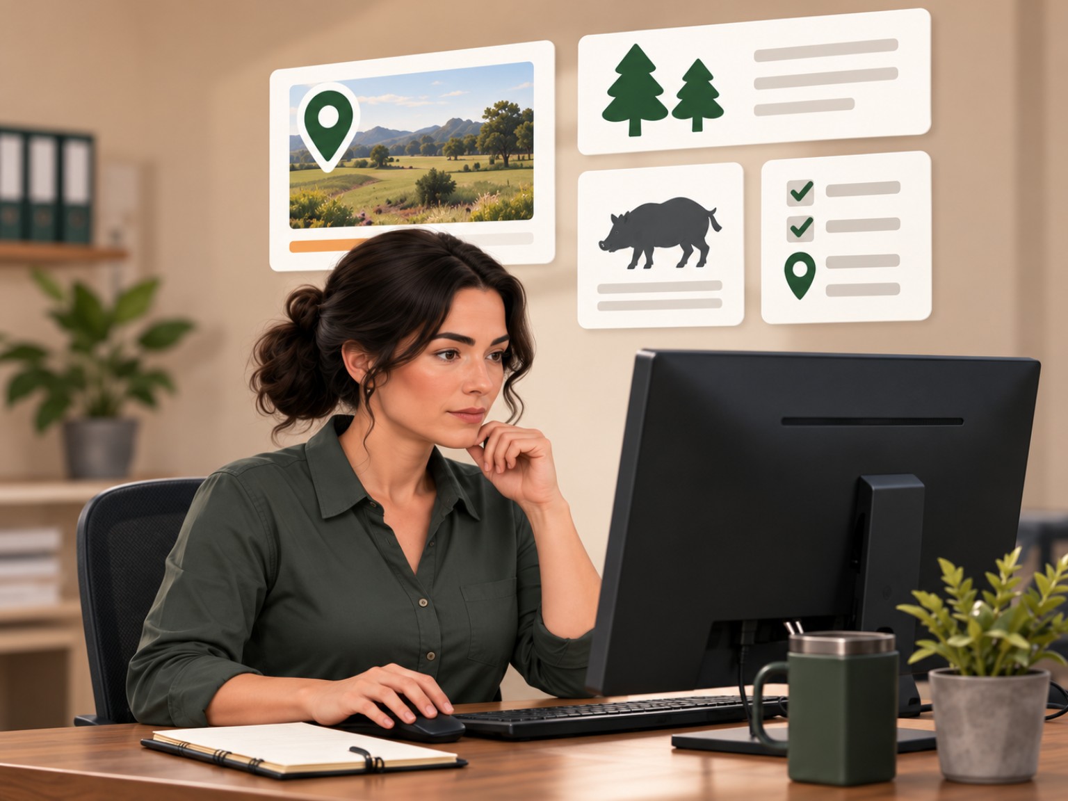 Texas Hog Dispatch reviewing property and request information for an apparent operator fit
